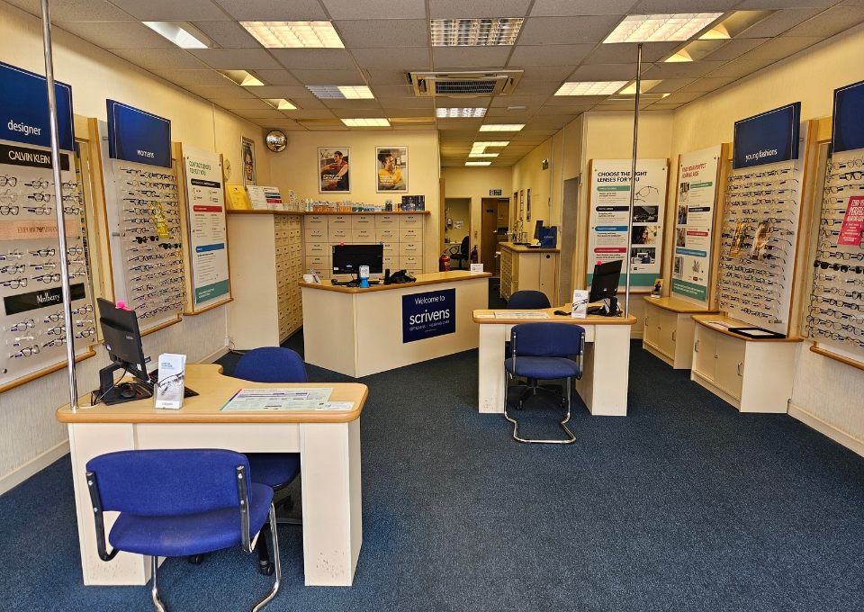 Bearwood Scrivens Opticians and hearing care internal 1