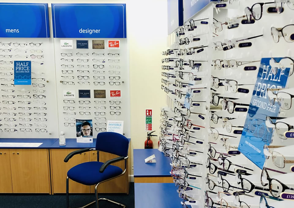 Coleshill Scrivens Opticians inside 1