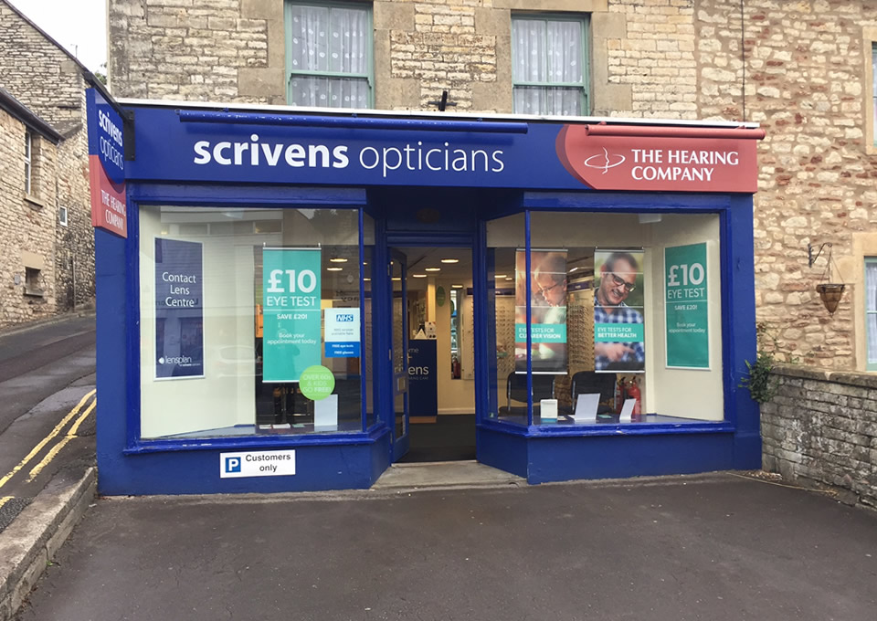 Midsomer Norton Scrivens shop front 1