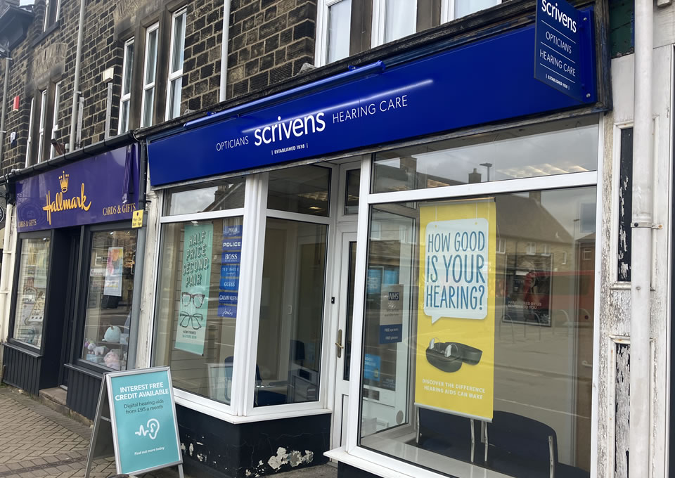 Penistone scrivens shop front 1