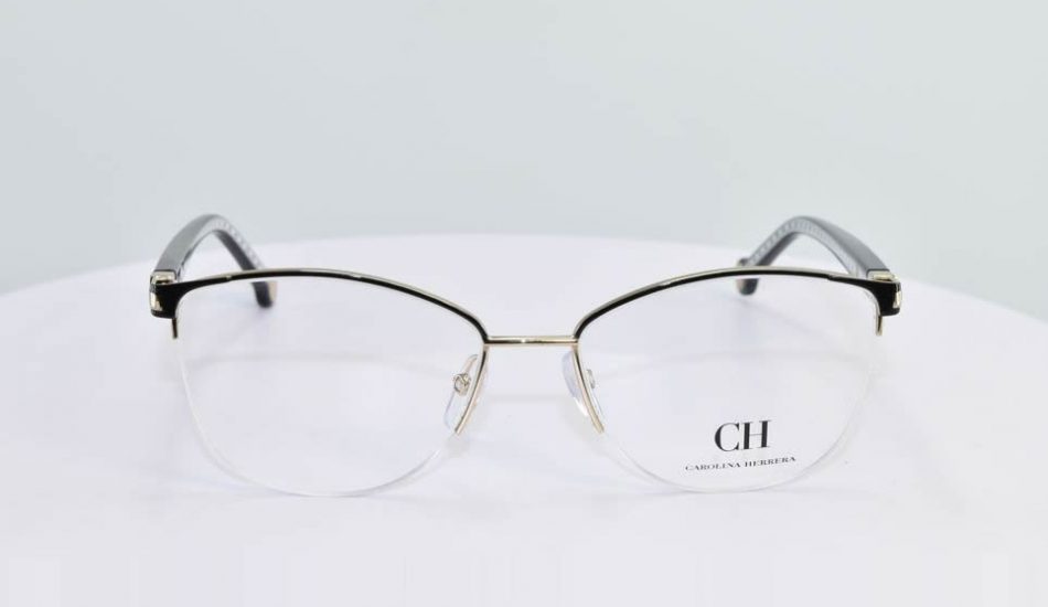 Carolina Herrera Frame Black Oval