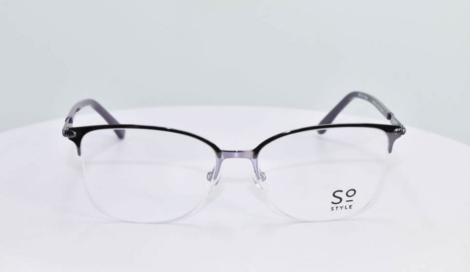 So Style Frame Purple Rectangular