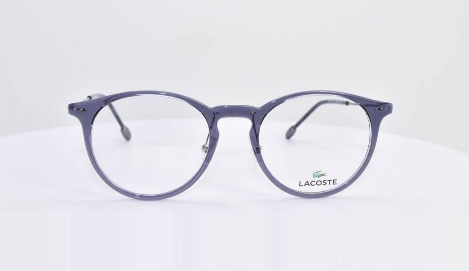 Lacoste Frame Grey Round