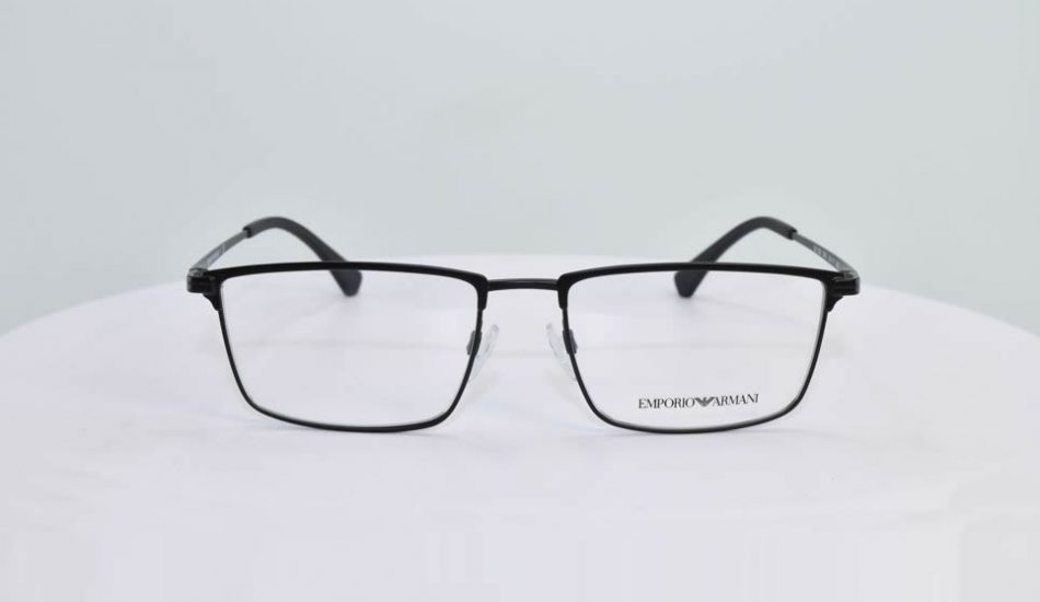 Emporio Armani Frame Black Rectangular