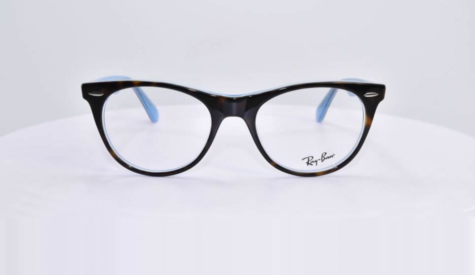 Ray-Ban Frame Brown Oval