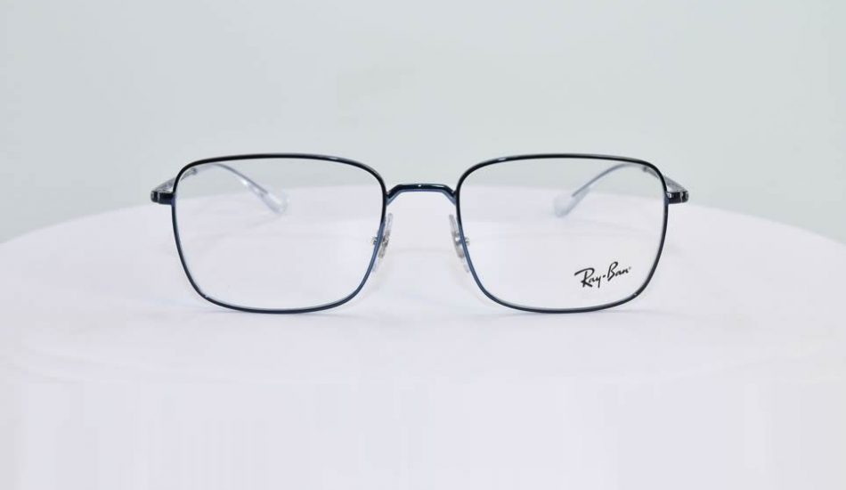 Ray-Ban Frames Blue Square
