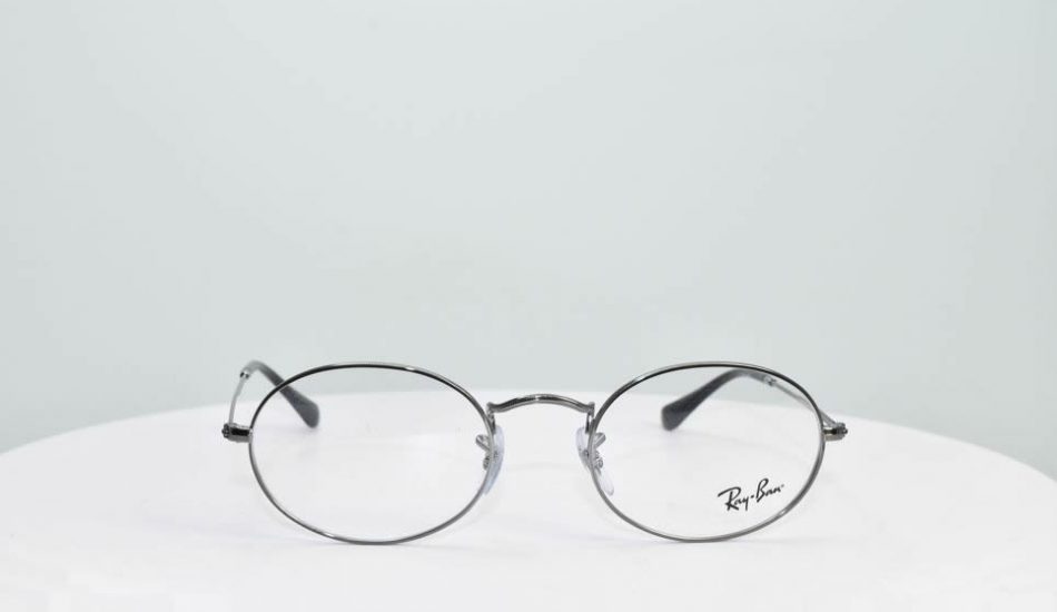 thin framed silver glasses