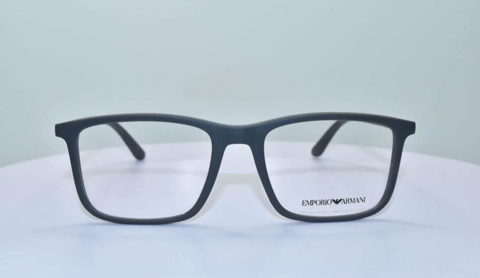 emporio armani framed glasses