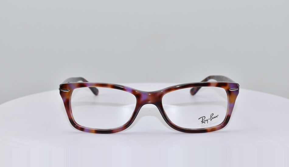 rayban coloured patterned framed glasses