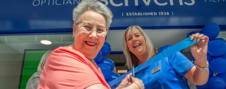 Loyal customer launches re-located Halesowen opticians