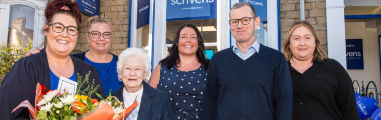 Loyal customer launches new look Bishop Auckland opticians