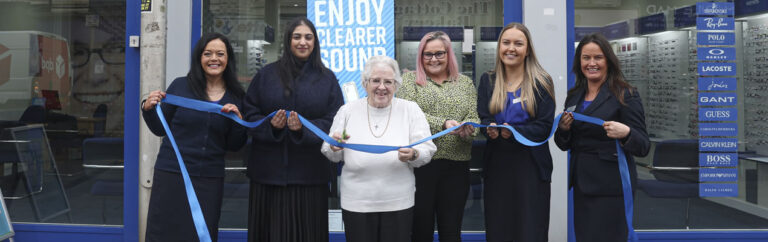 All eyes on a Blackpool pensioner who officially reopened the new relocated branch