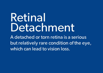 Short bit of blurb describing retinal detachment