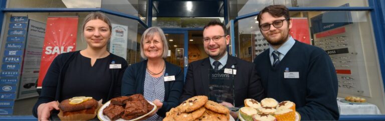 Award-Winning Penzance Opticians to Host Charity Cake Sale