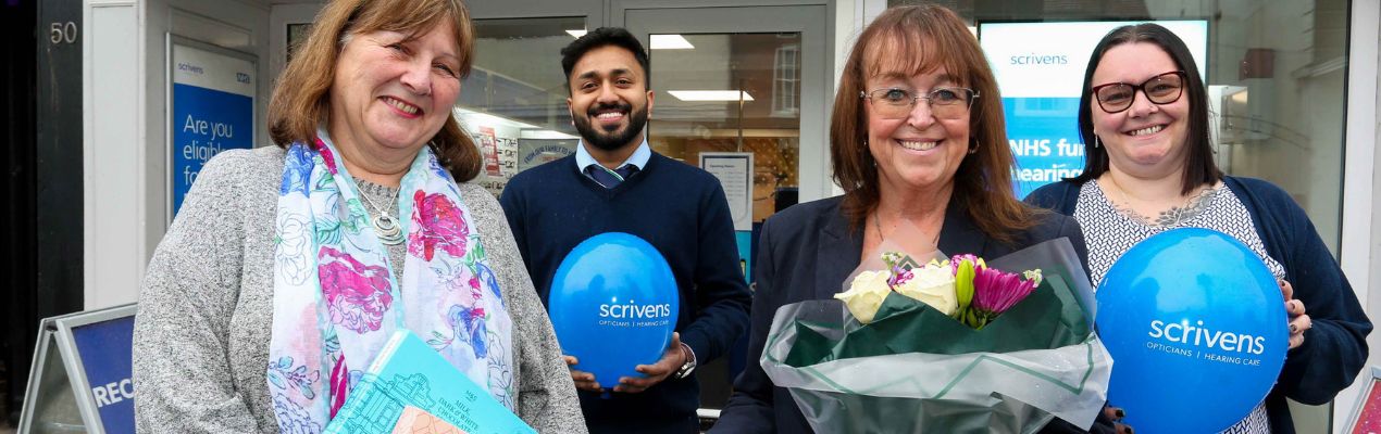 generic blog imagery for 'Community food champion honoured by Lymington optician'