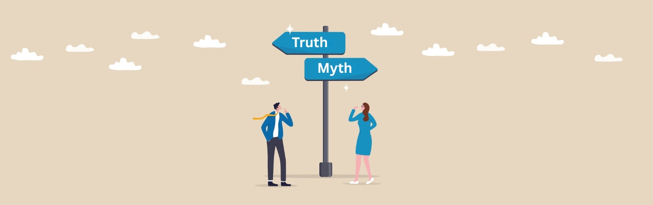 generic blog imagery for 'Common Eye Myths Debunked'