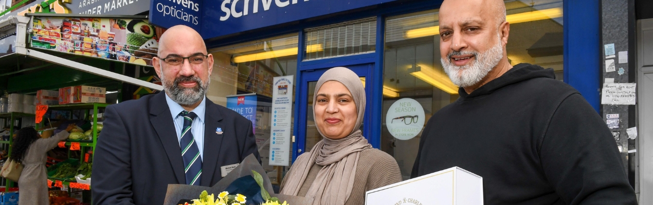 generic blog imagery for 'Erdington couple who fostered 80 children over 22 years honoured by High Street opticians'