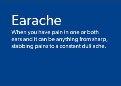 Text briefly explaining what Earache is