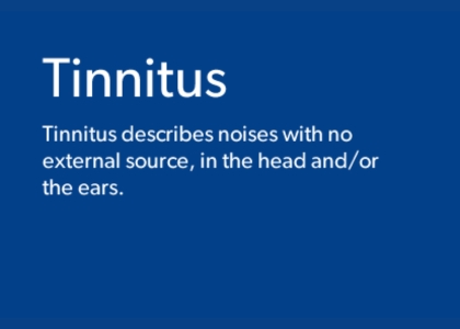 Text briefly explaining what Tinnitus is