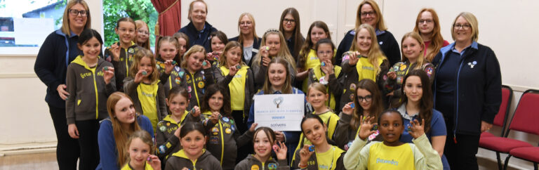 Community kindness initiative helps Brownies create remembrance garden image