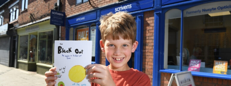 Whitchurch youngster has eyes on the prize for creative charity competition